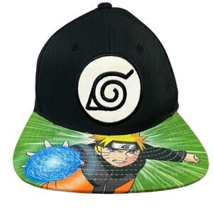 Naruto Shippuden Leaf Village Snapback 2007 Hat, OSFM